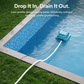 Pool Cover Pump with Built-in Nozzle, 950 GPH Automatic Submersible Pump 25ft Cord,  110W Motor