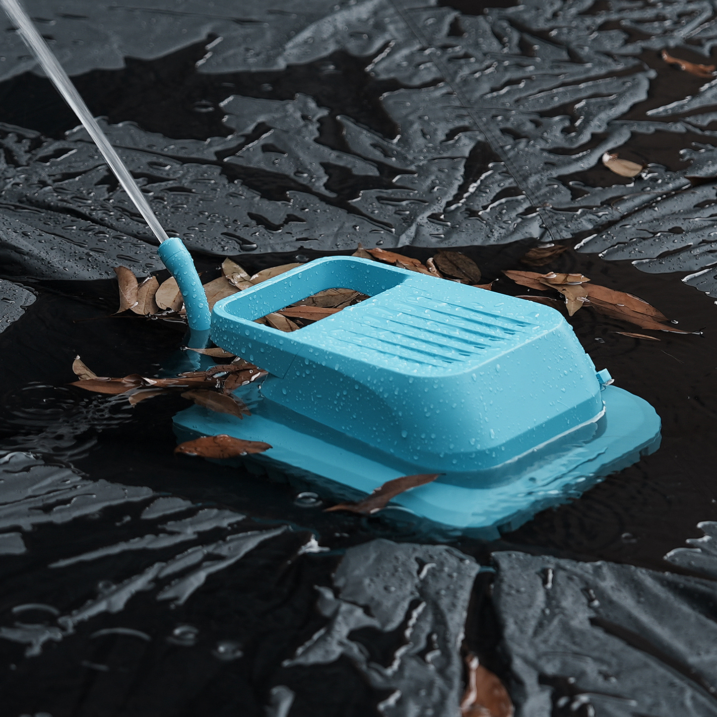 Pool Cover Pump with Built-in Nozzle, 950 GPH Automatic Submersible Pump 25ft Cord,  110W Motor